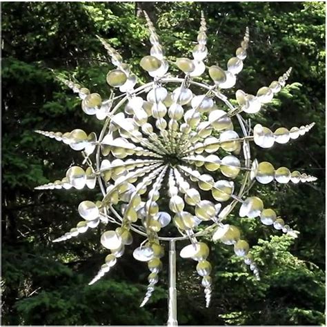 Extraordinary and magical metal windmill